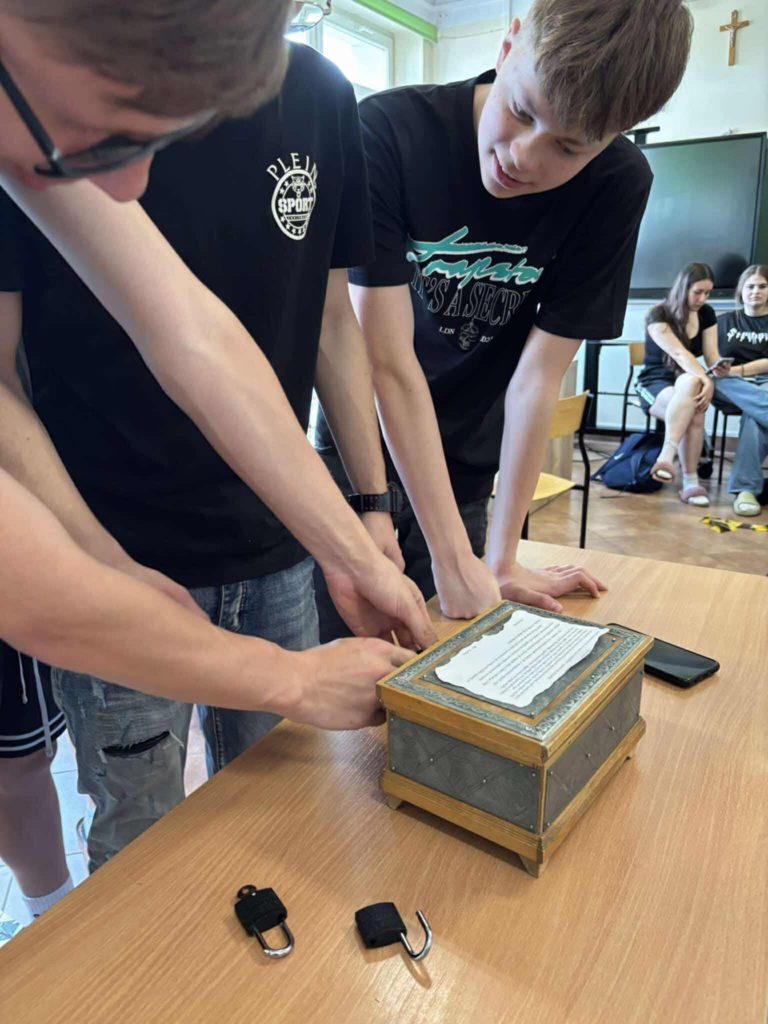 Escape room dla klasy 2TEI