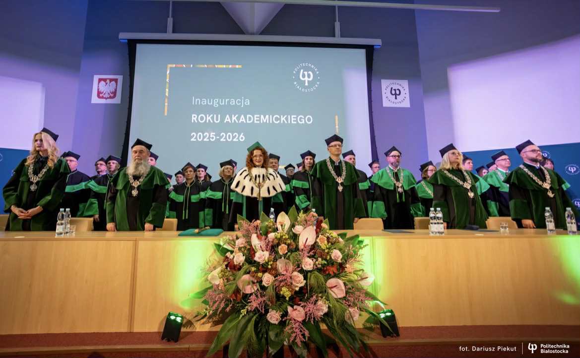 Zespół Szkół nr 2 obecny na inauguracji roku akademickiego na Politechnice Białostockiej