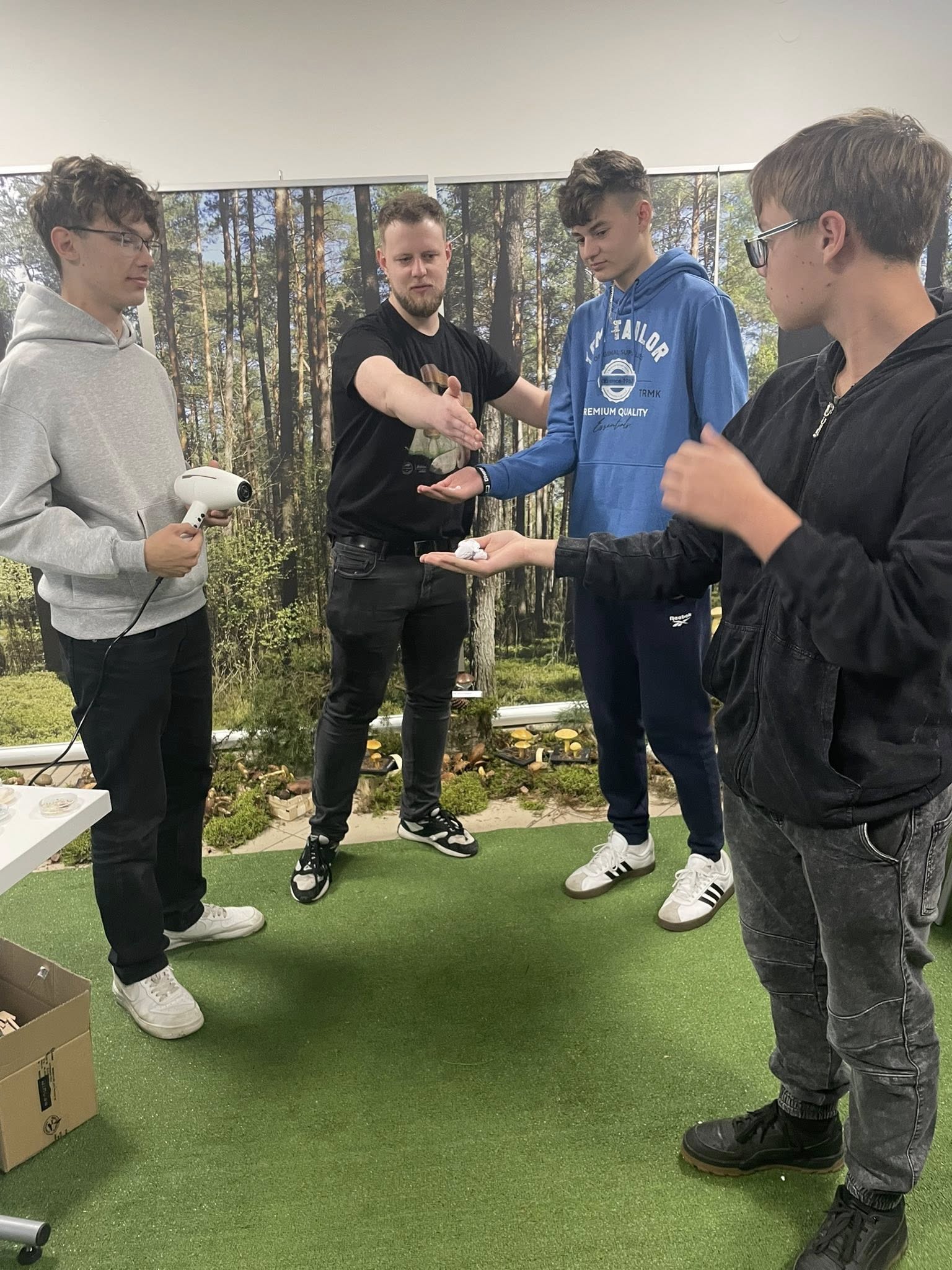 Wystawa grzybów zorganizowana przez PSSE