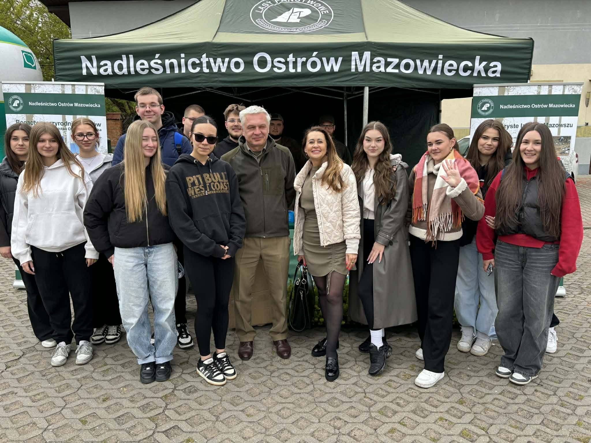 Udział w wydarzeniu przy Nadleśnictwie Ostrów Mazowiecka pod hasłem „Piknik na zielono!!!”