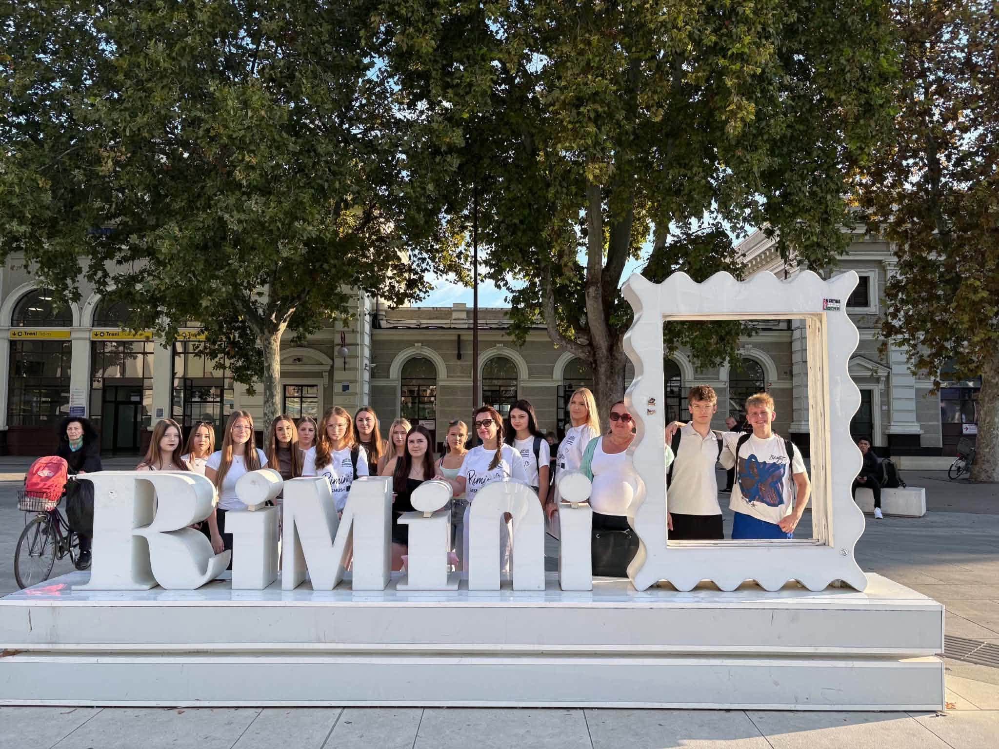 Erasmus+ w Rimini – sztuczna inteligencja, kultura i wspólne odkrywanie miasta